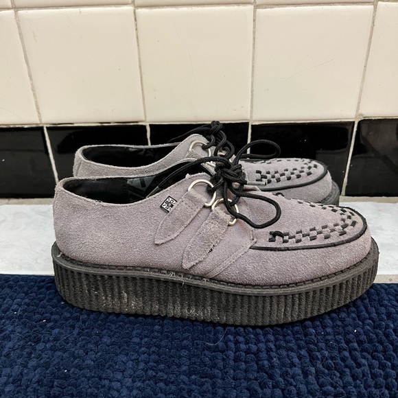 tuk Shoes Tuk Gray Creepers Us 7 W Poshmark